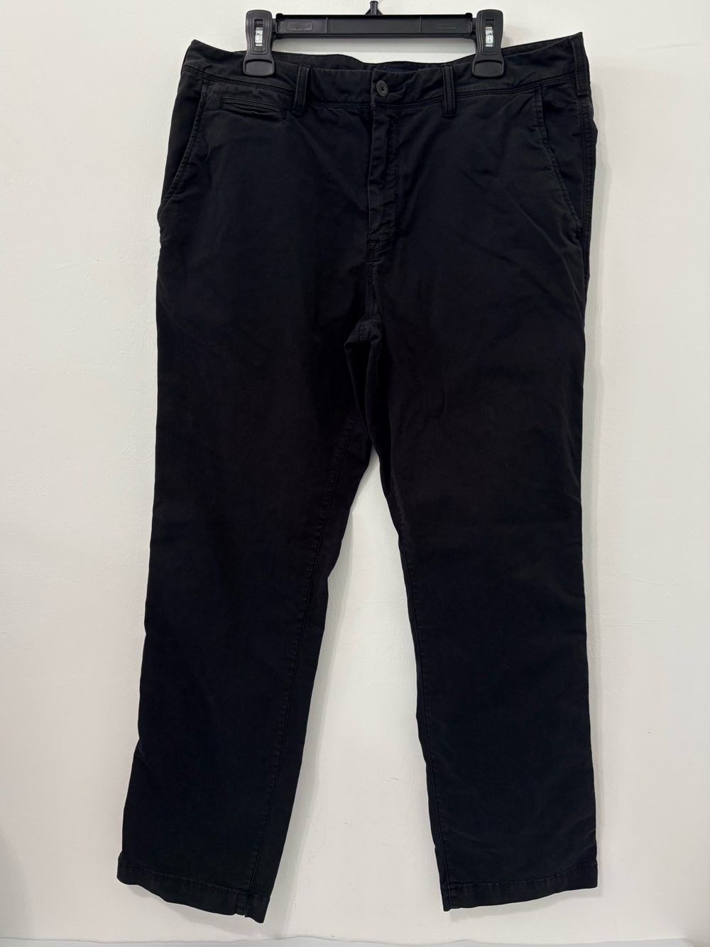 American Eagle Ne(x)t Level Flex Original Straight Chino Pants Black EUC